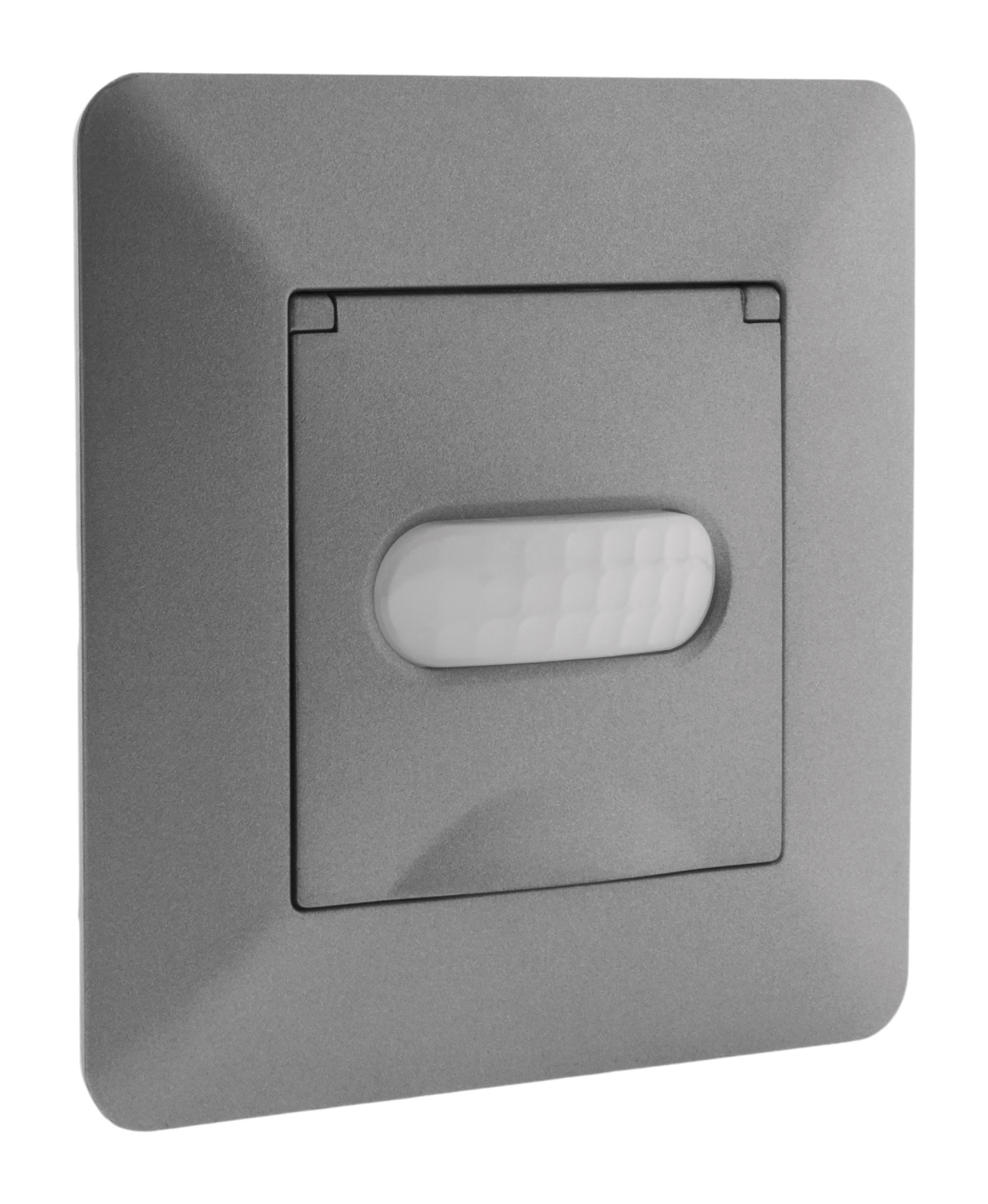 Interrupteur automatique compatible led titanium artezo