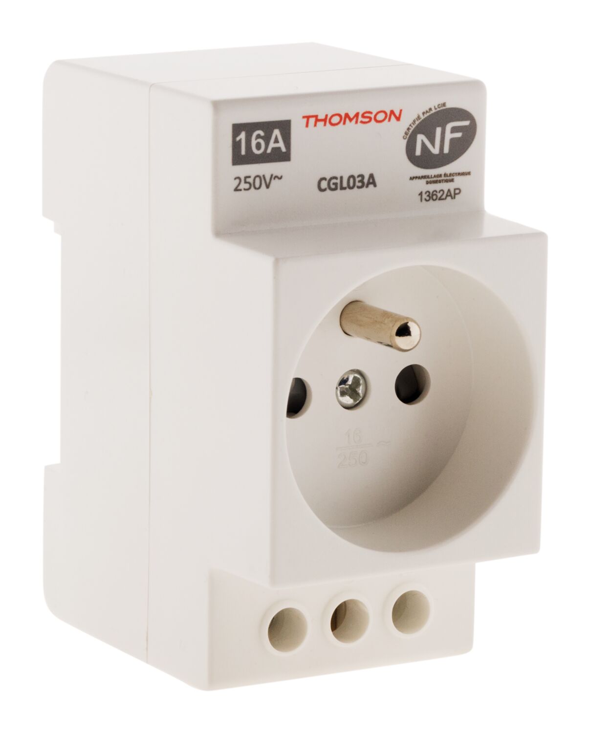 Prise Modulaire 2P+T HBF - Thomson