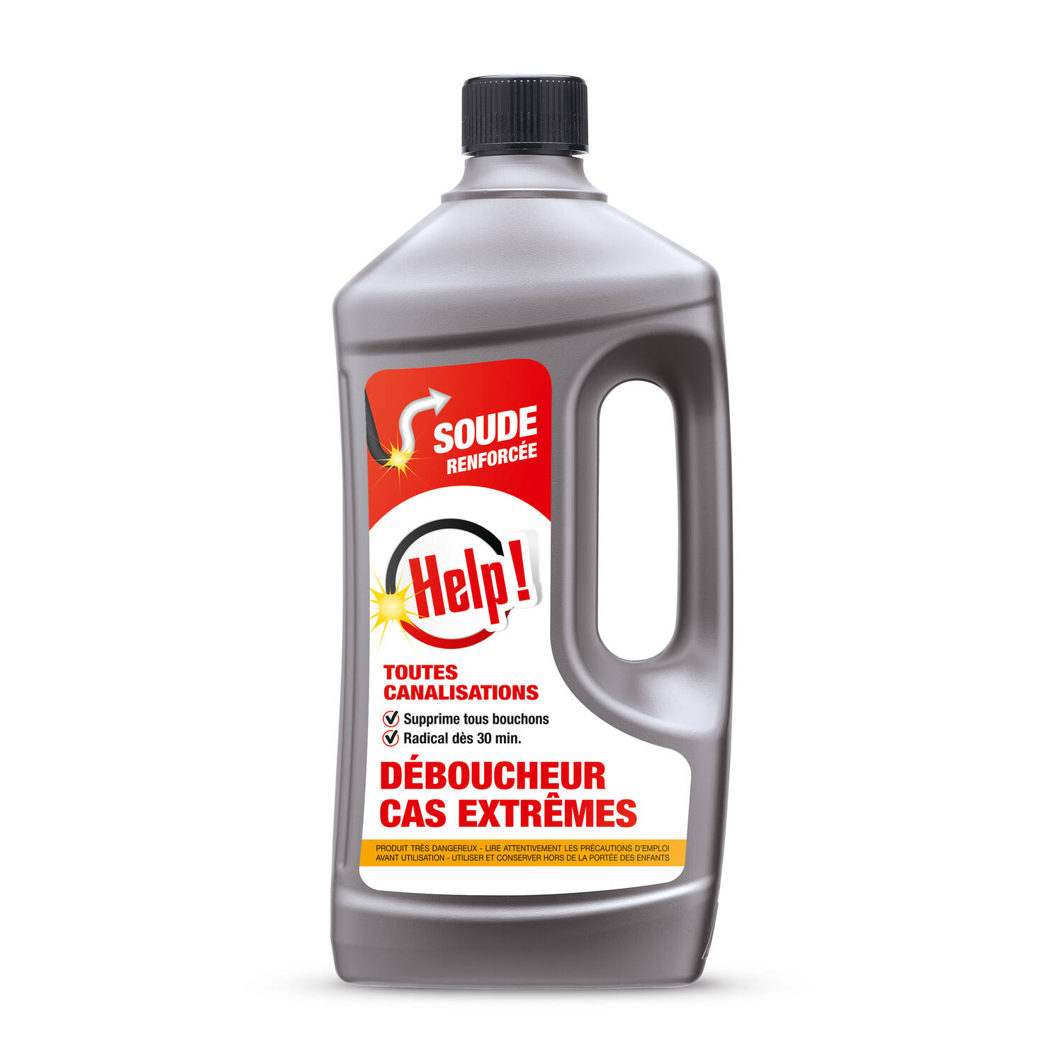 Déboucheur Cas Extrêmes - Toutes canalisations 1L