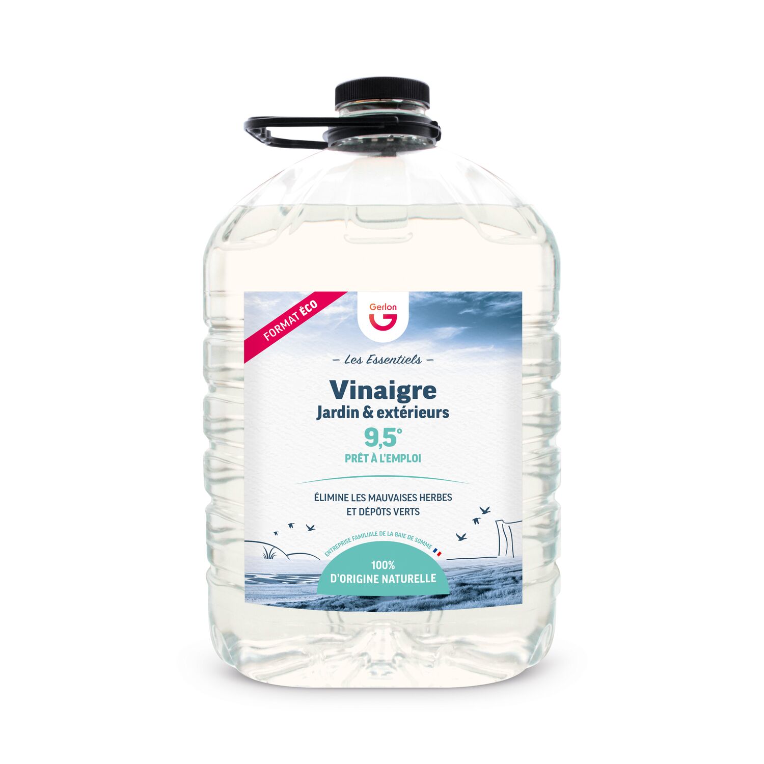 Vinaigre spécial jardin 9,5° 5 L - GERLON