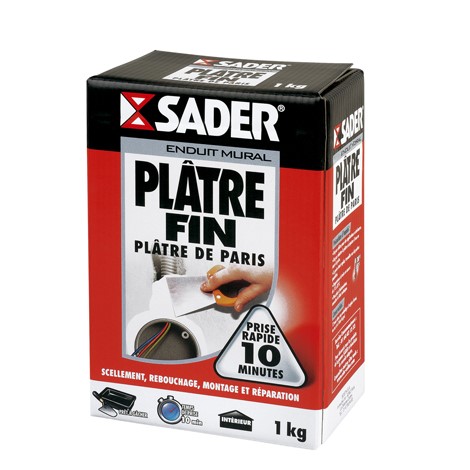 Plâtre fin poudre 1kg