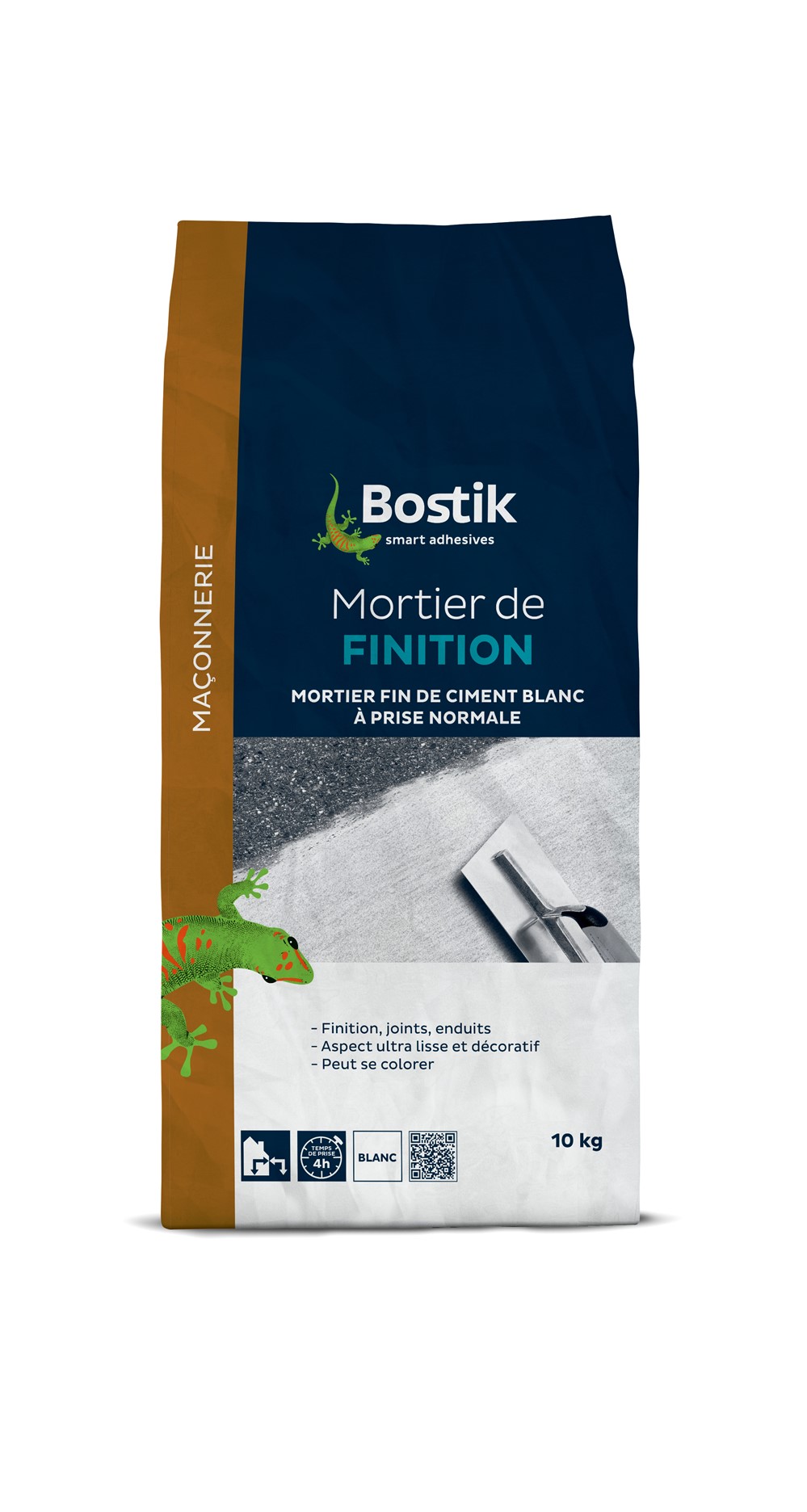 Mortier de finition blanc 10kg