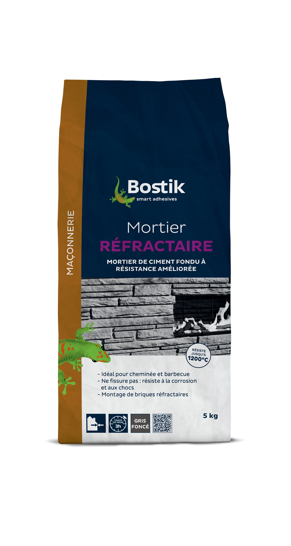Mortier refractaire 5kg