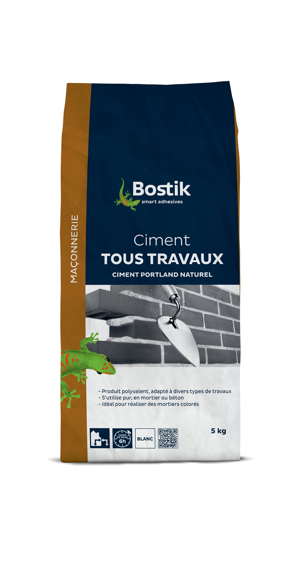 Ciment tous travaux blanc 5kg