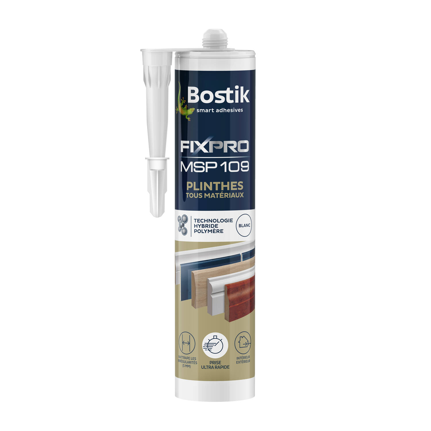 Colle Mastic FIXPRO MSP 109 Plinthes 290ml - BOSTIK
