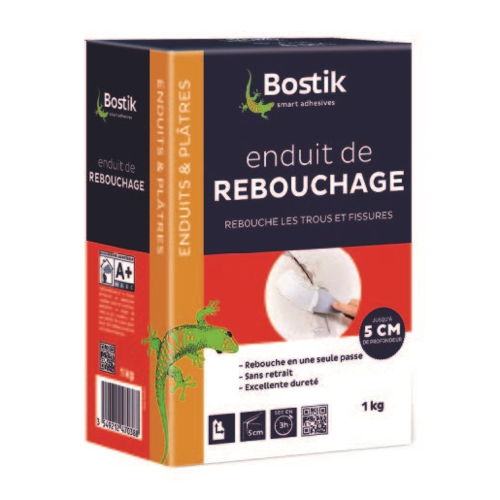 Enduit de rebouchage poudre 1 kg