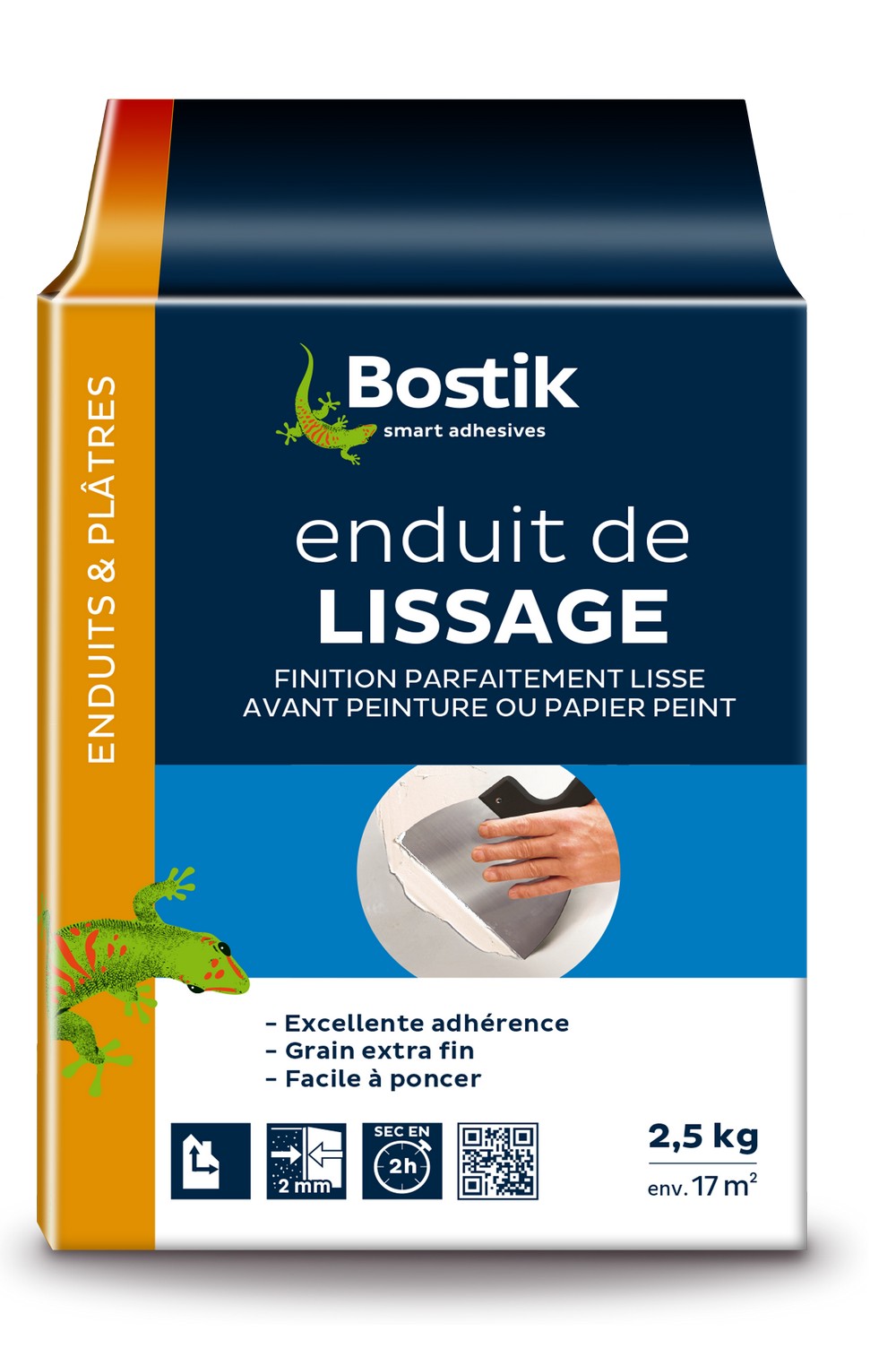 Enduit de lissage poudre 2.5kg