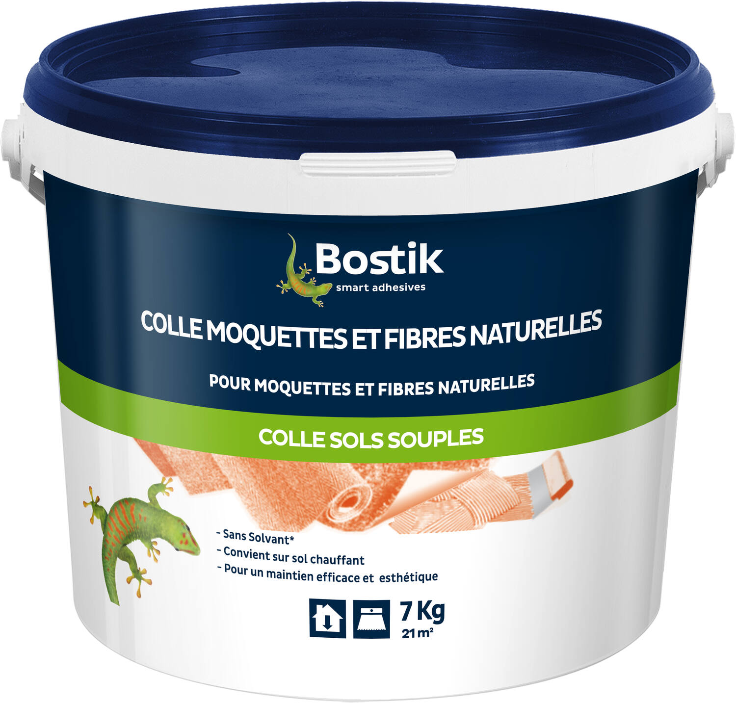 Colle moquettes et fibres naturelles 7kg - BOSTIK
