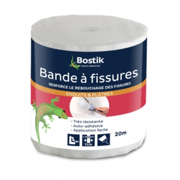 Bande à fissures en rouleau 20mx7cm
