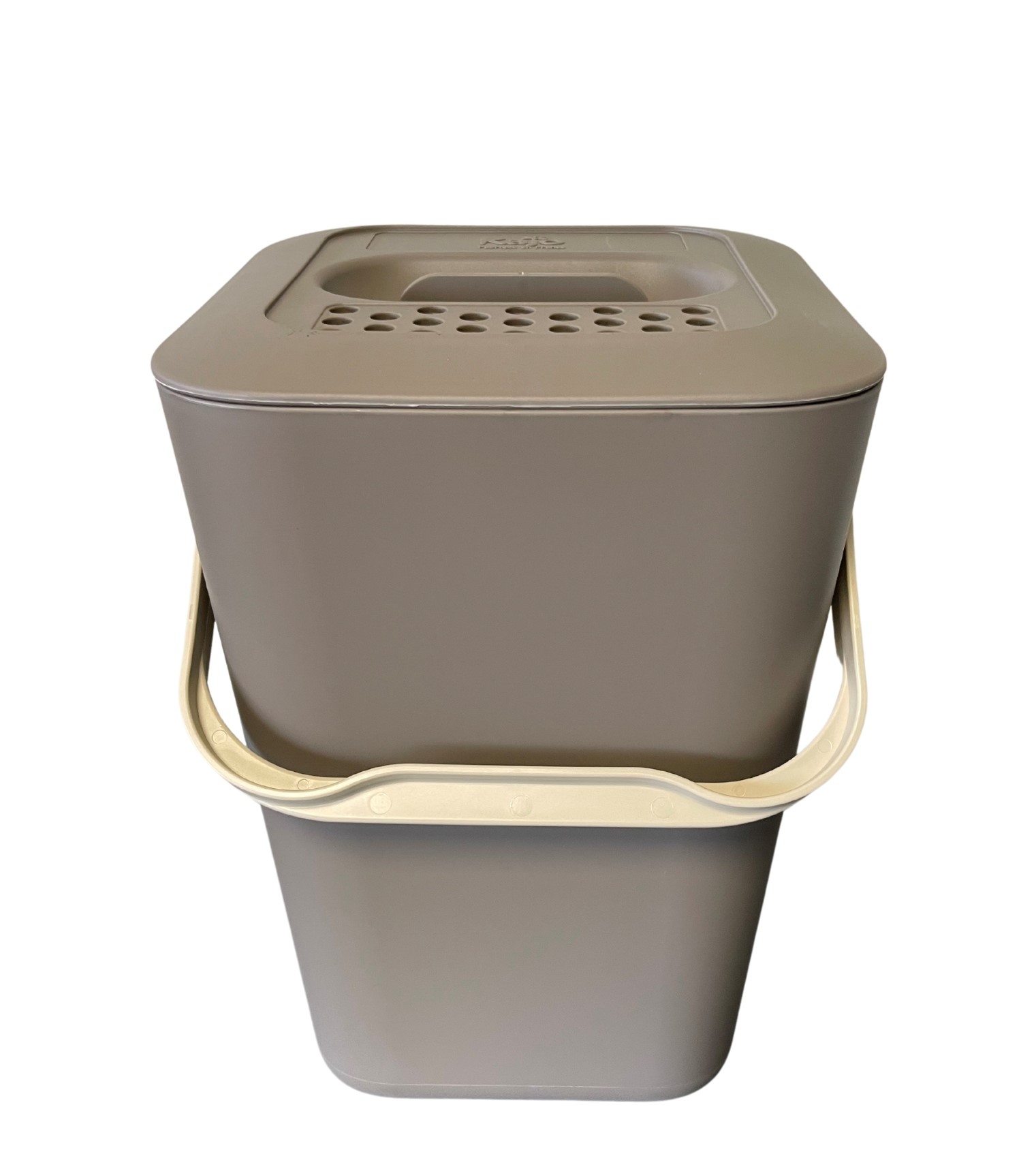 Seau à compost bioseau 7,5 l taupe/beige - KAJO