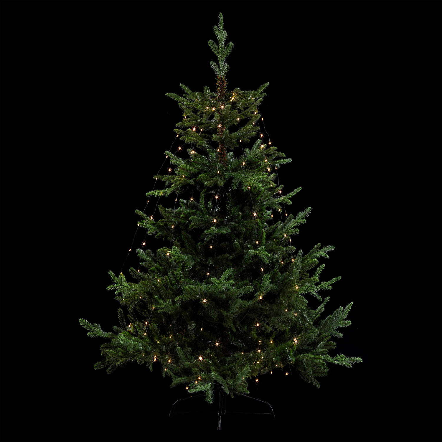 Décoration de Noël Rideau extérieur cuivre - FEERIC