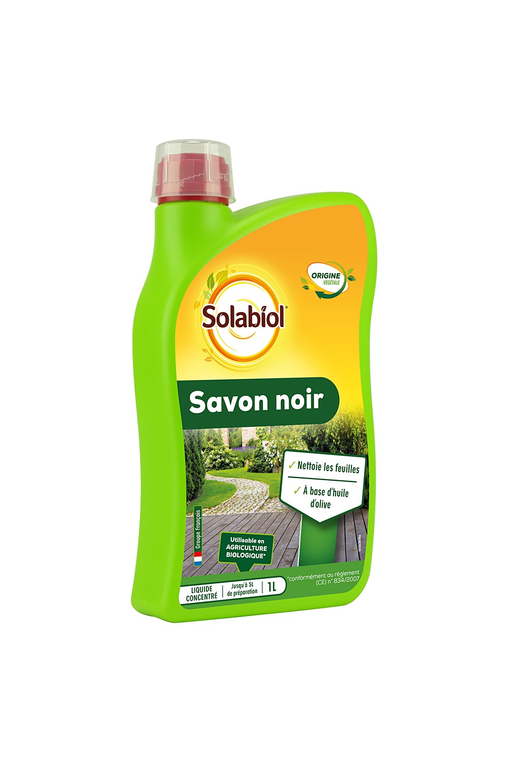 Savon noir concentré 1L - SOLABIOL