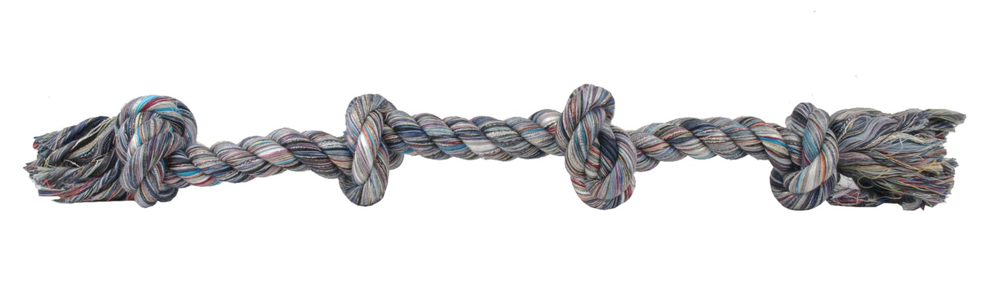 Jouet Chien Corde 4 Noeuds Shiny 54cm - ANKA