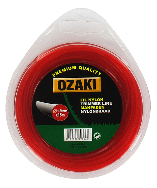 Coque fil nylon rond Ø1,60 mm, 15 m - OZAKI