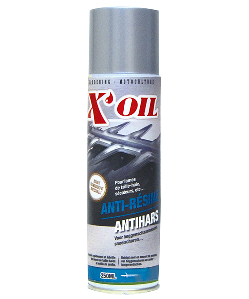 Nettoyant/Lubrifiant lames taille-haies 250 mL - X'OIL