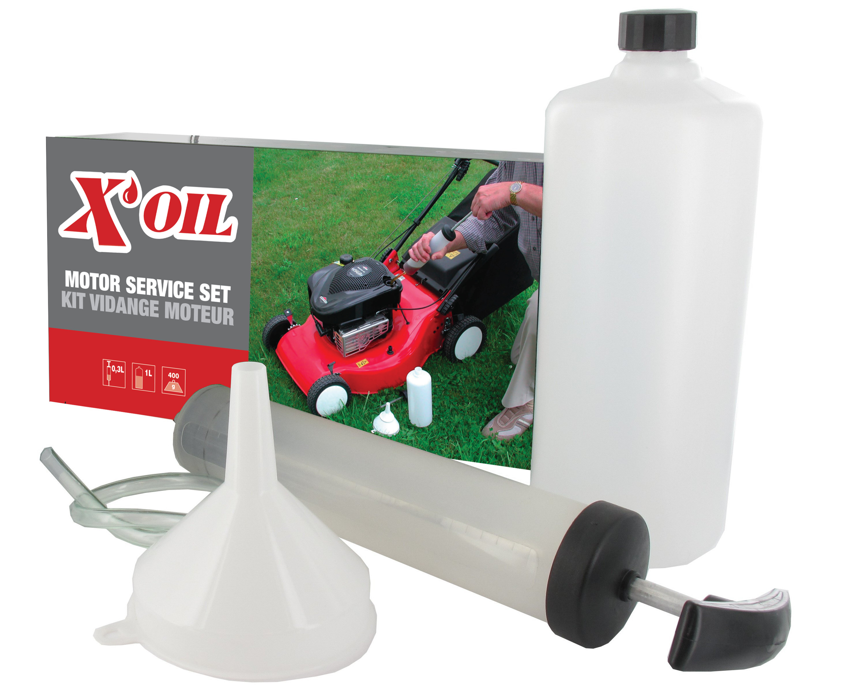 Kit vidange d'huile pour moteurs - X'OIL