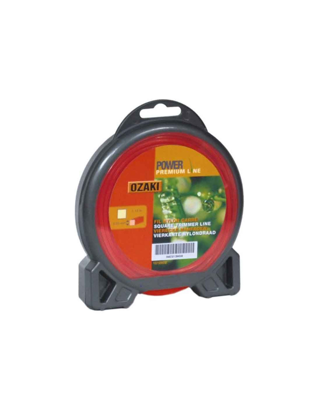 Fil nylon carré Ø3mmx44m - OZAKI