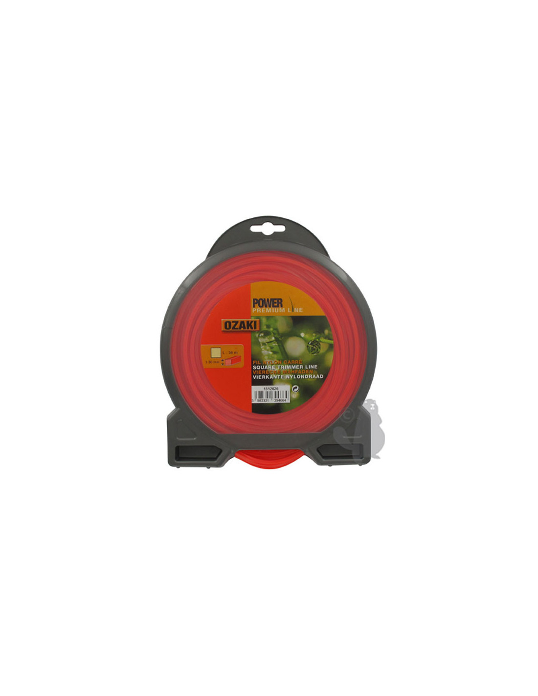 Fil nylon carré Ø3,3mmx36m - OZAKI