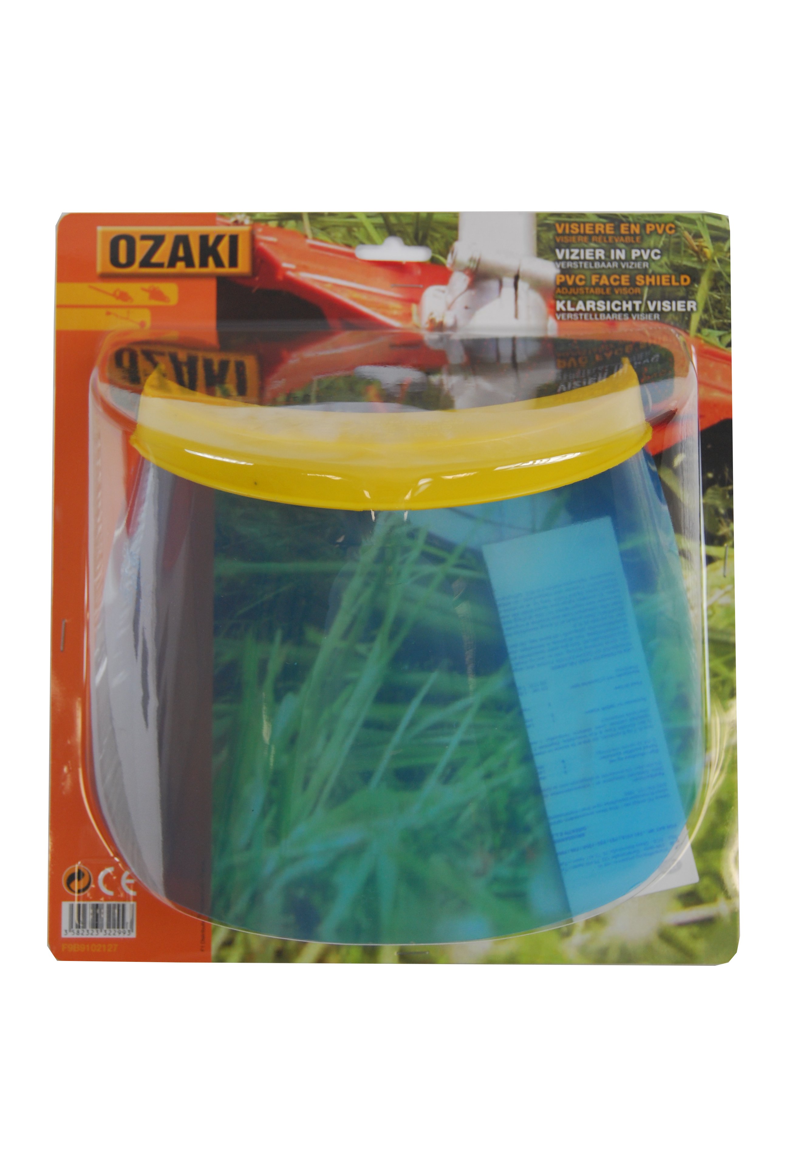 Visière écran plastique - OZAKI