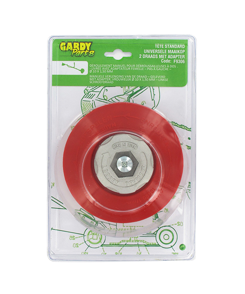 Tête à deux fils nylon pour débroussailleuses - GARDY PARTS