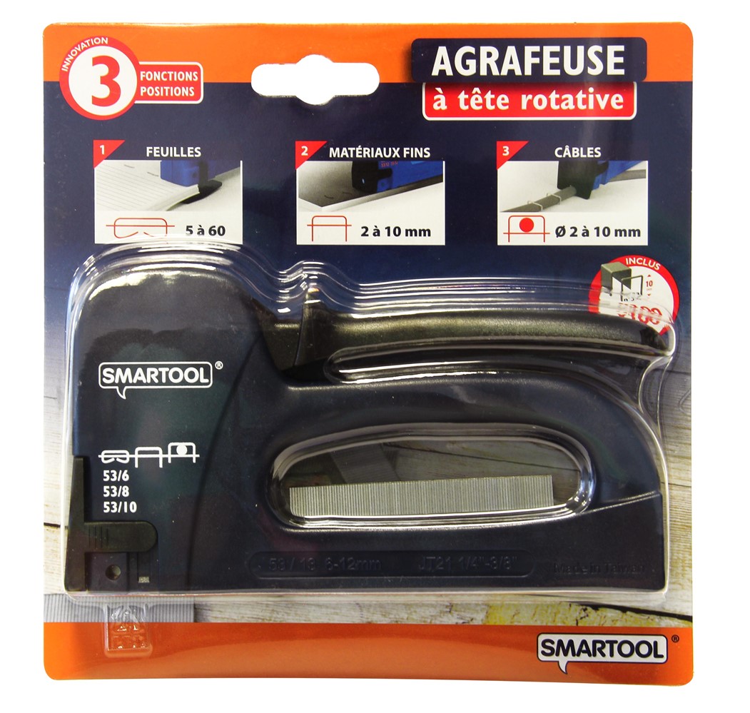 Agrafeuse 3 en 1 - SMARTOOL