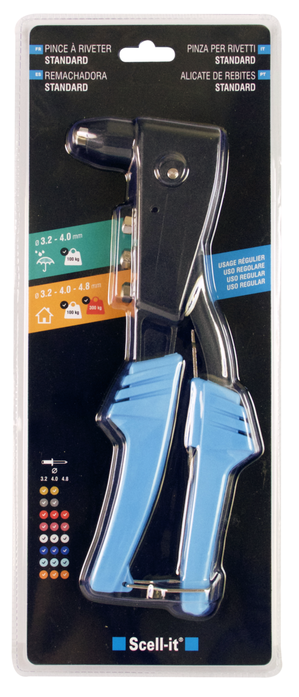 Pince à riveter standard