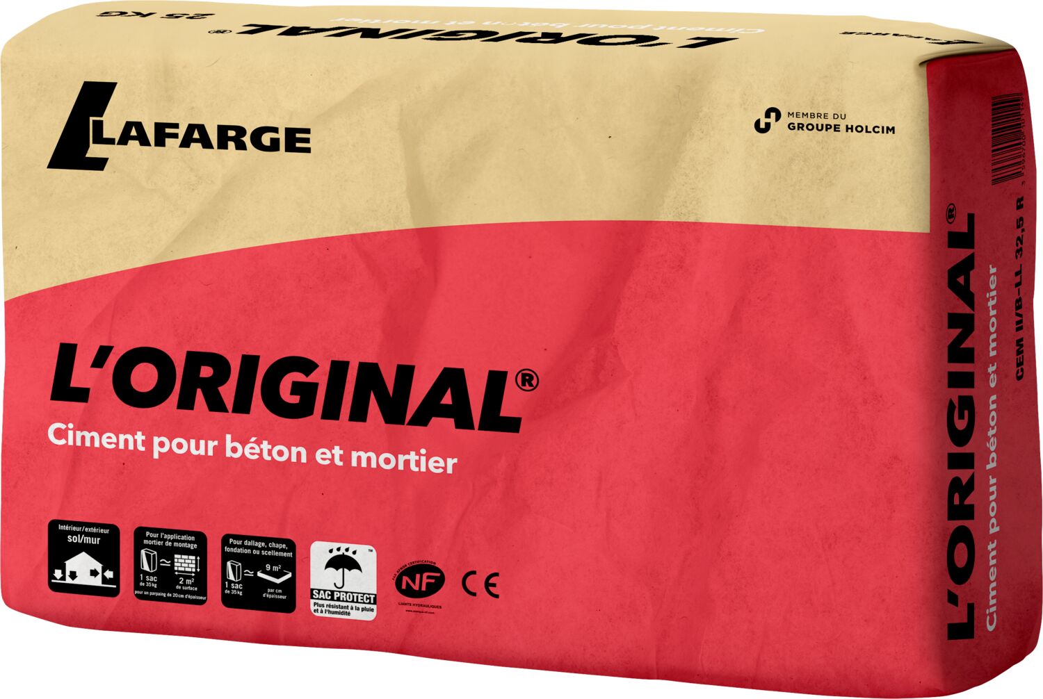 Ciment L'original 25kg - LAFARGE