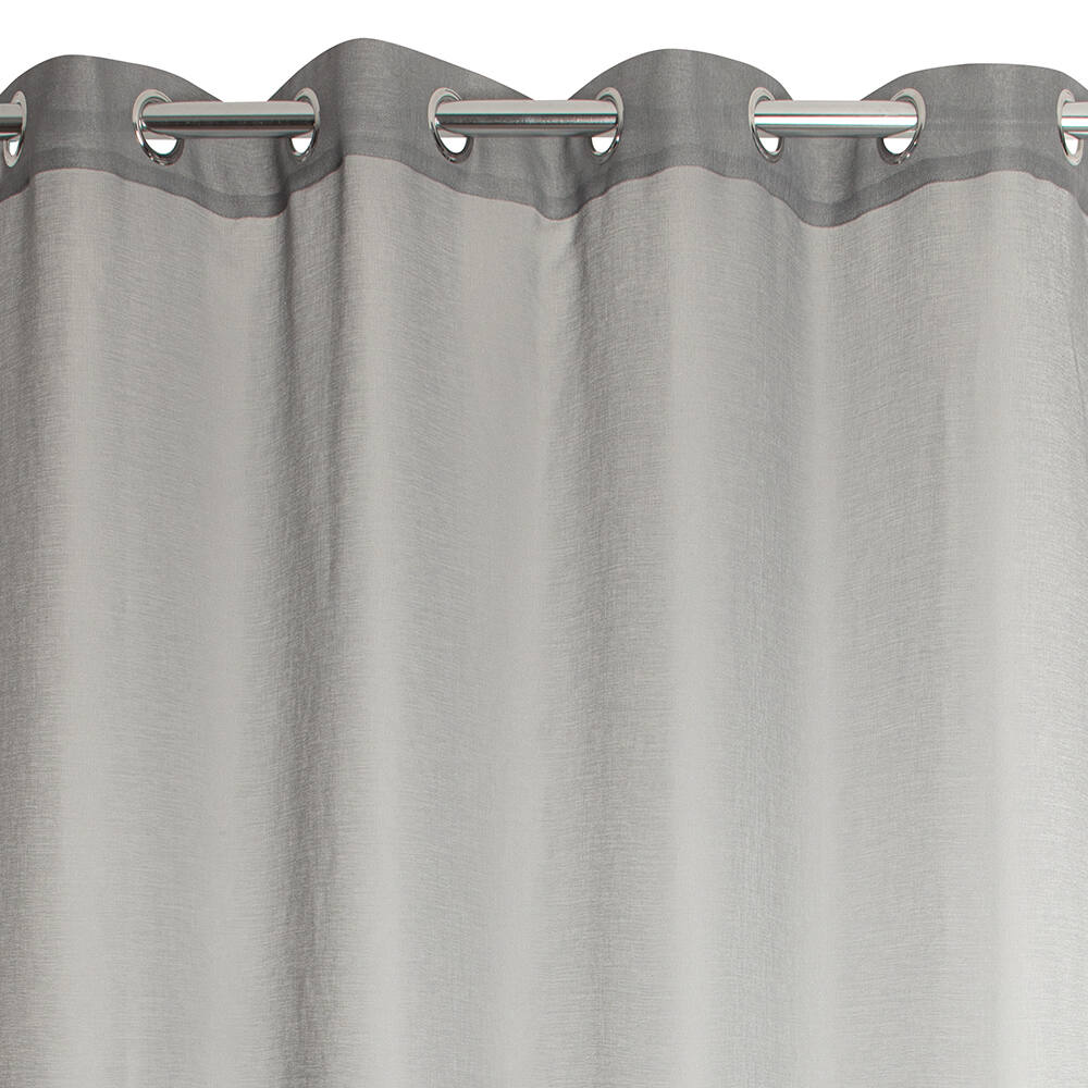 Voilage Lini Gris foncé 140x240cm