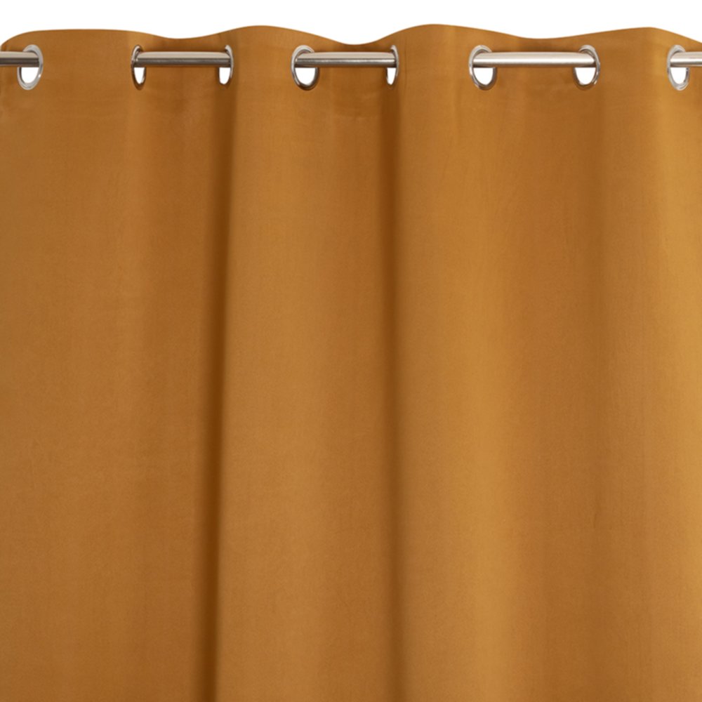 Rideau occultant 135x240cm Must jaune - JBY CREATION