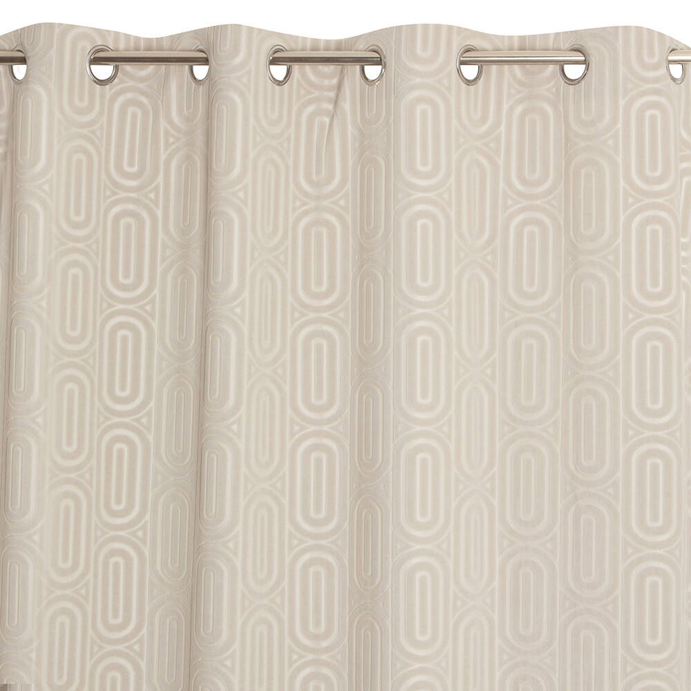 Rideau 135x240cm Ezra beige - JBY CREATION