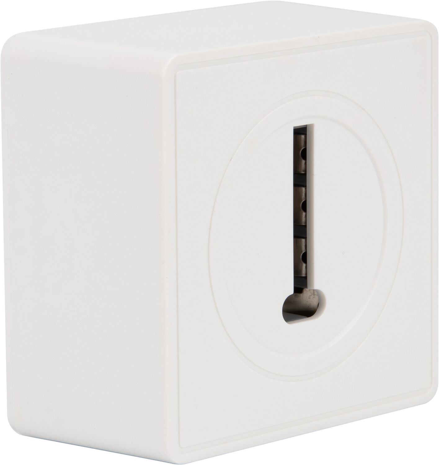 Prise téléphone saillie Helios blanc - INVENTIV