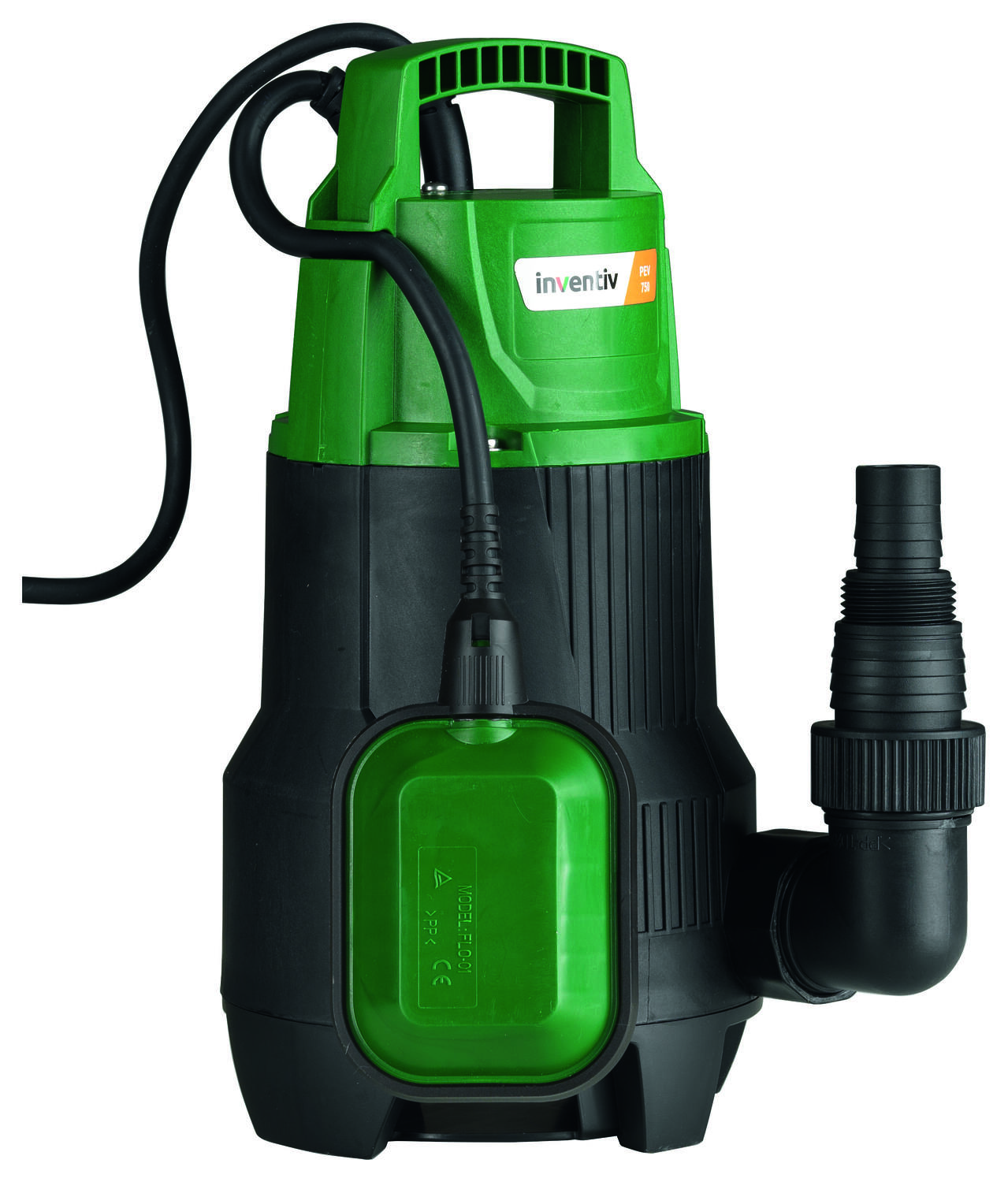 Pompe d'évacuation eaux chargées 750W - INVENTIV