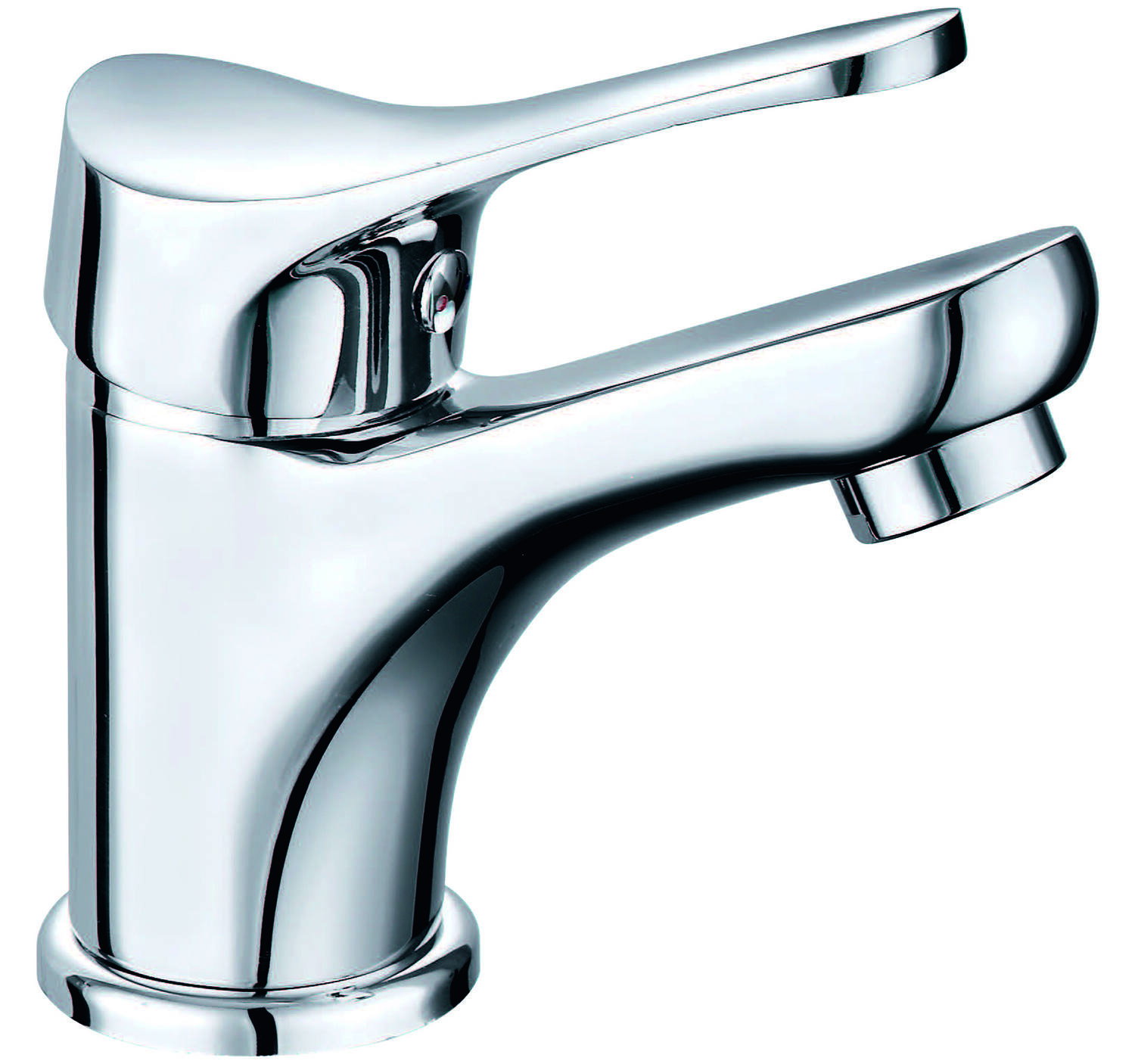 Mitigeur lavabo Sligo chromé bonde Vidage à tirette - INVENTIV