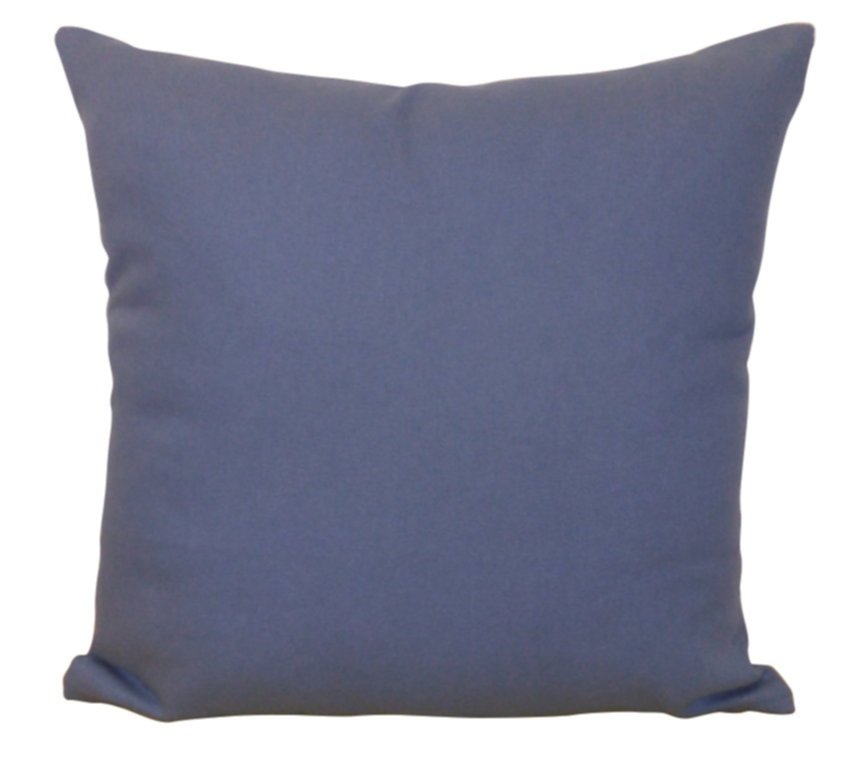 Coussin déhoussable coton Jaya 40x40cm bleu - INVENTIV