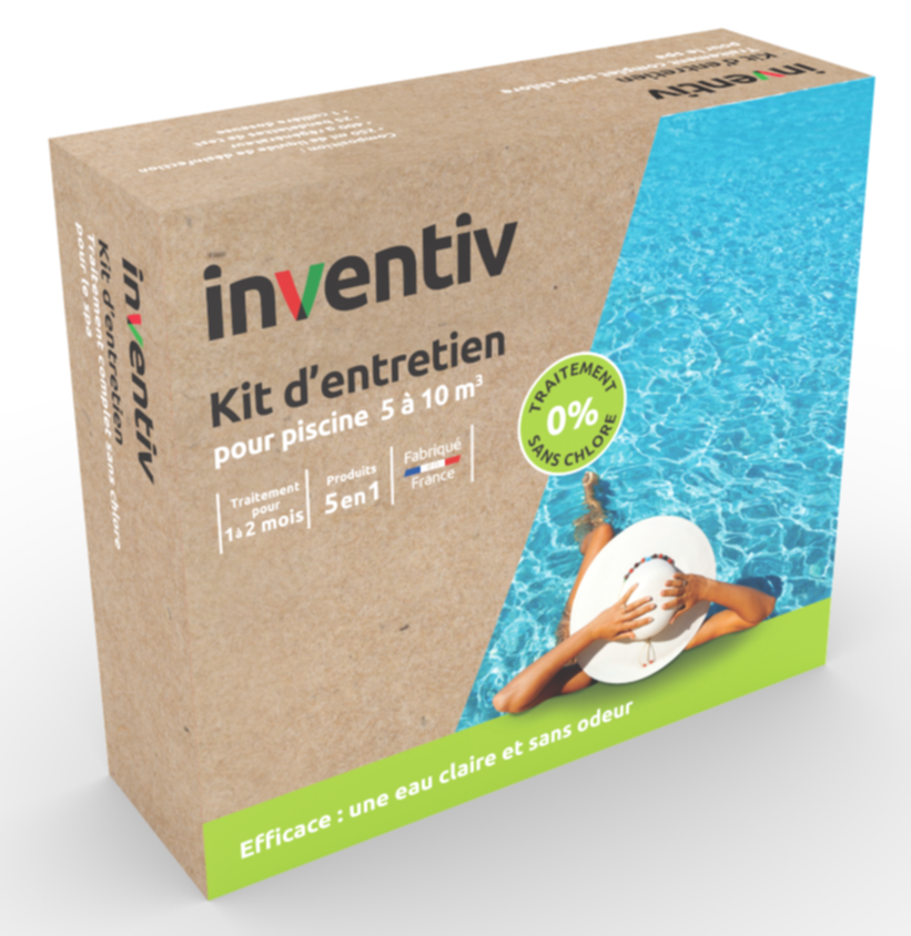 Coffret Entretien Spa sans chlore - INVENTIV