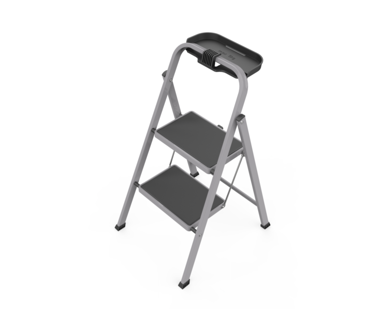 Marchepied 2 marches en Acier - INVENTIV