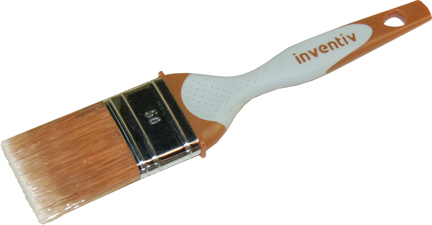 Pinceau plat Lasuré et Vernis 50 mm - INVENTIV