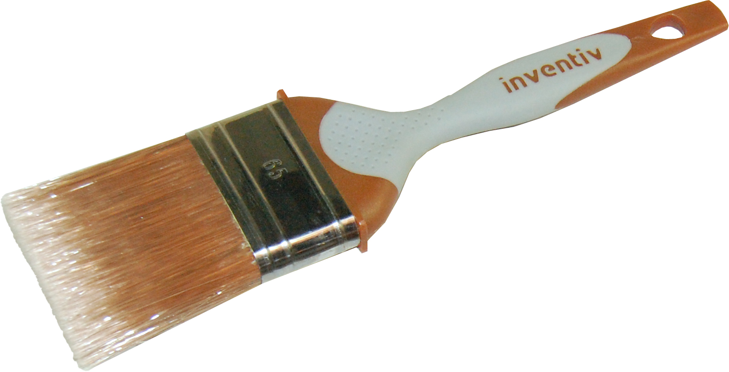 Pinceau plat Lasuré et Vernis 65 mm - INVENTIV