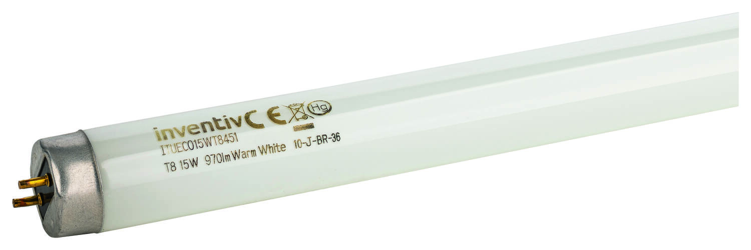 Tube Eco T8 15W 451 mm 2700K - INVENTIV