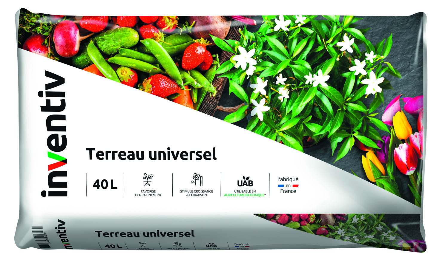 Terreau universel 40L - INVENTIV