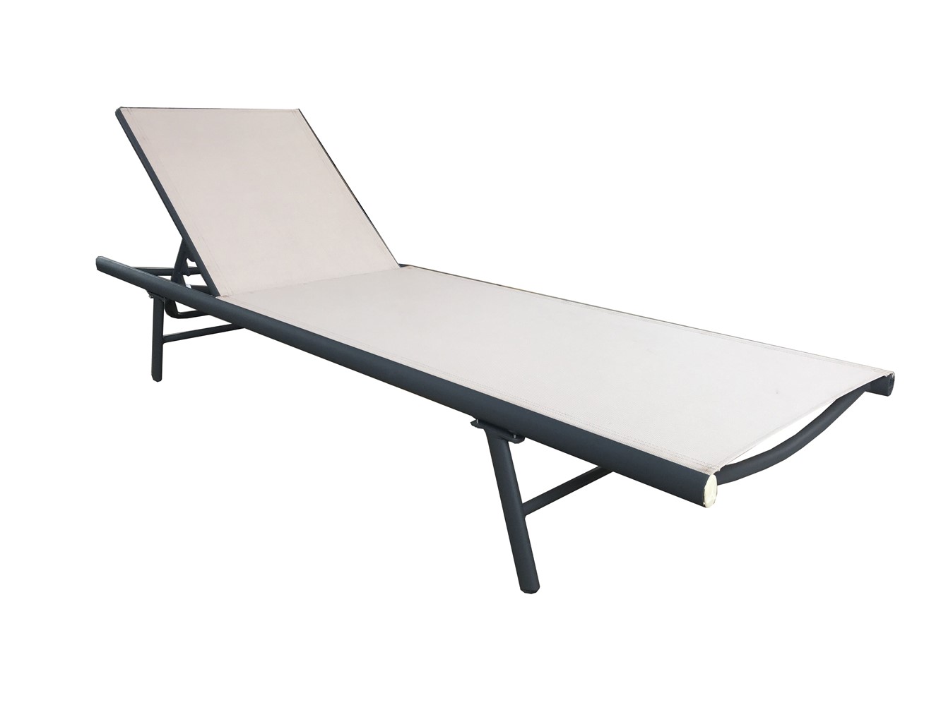 Bain de soleil aluminium + tixline Mikado taupe - INVENTIV