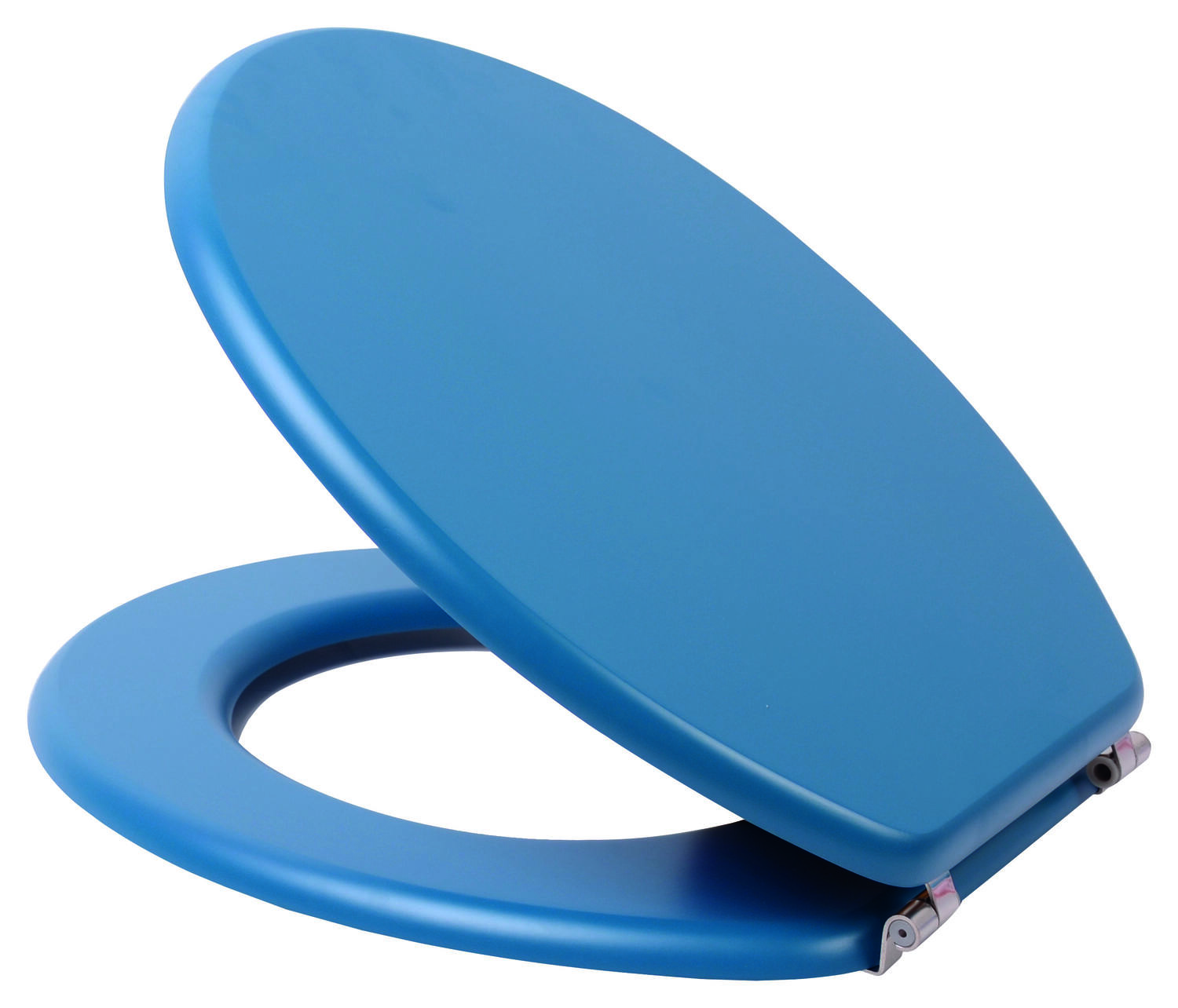 Abattant WC en bois MDF LEA Bleu mat - INVENTIV