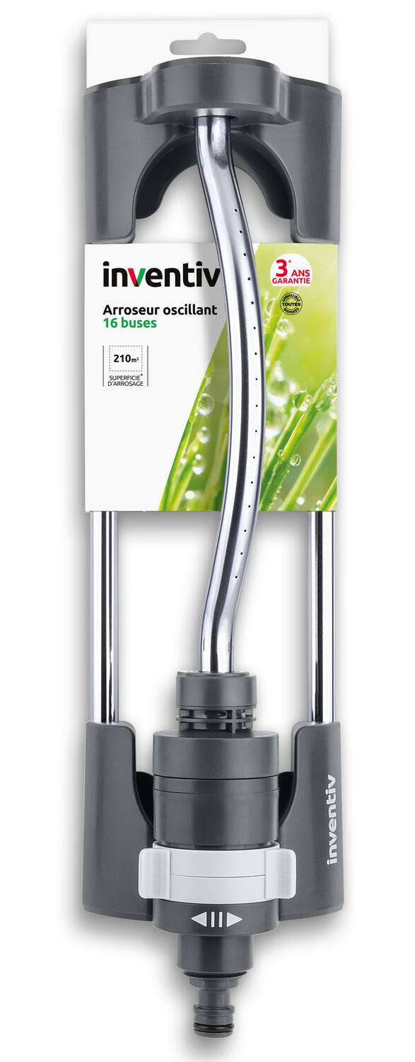 Arroseur oscillant 16 buses raccord automatique - INVENTIV