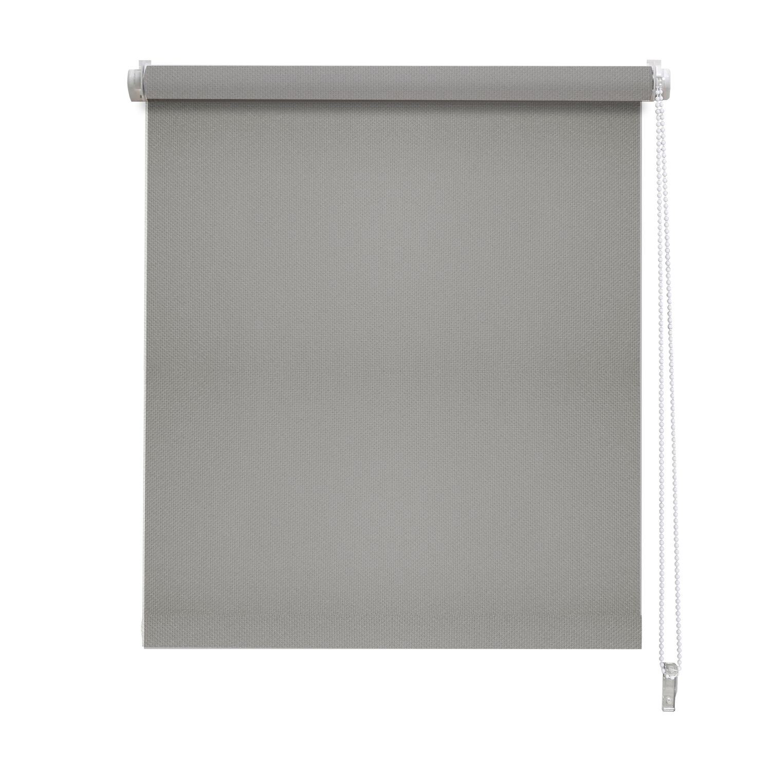 Store enrouleur occultant sans perçage gris clair 45x160cm - INVENTIV