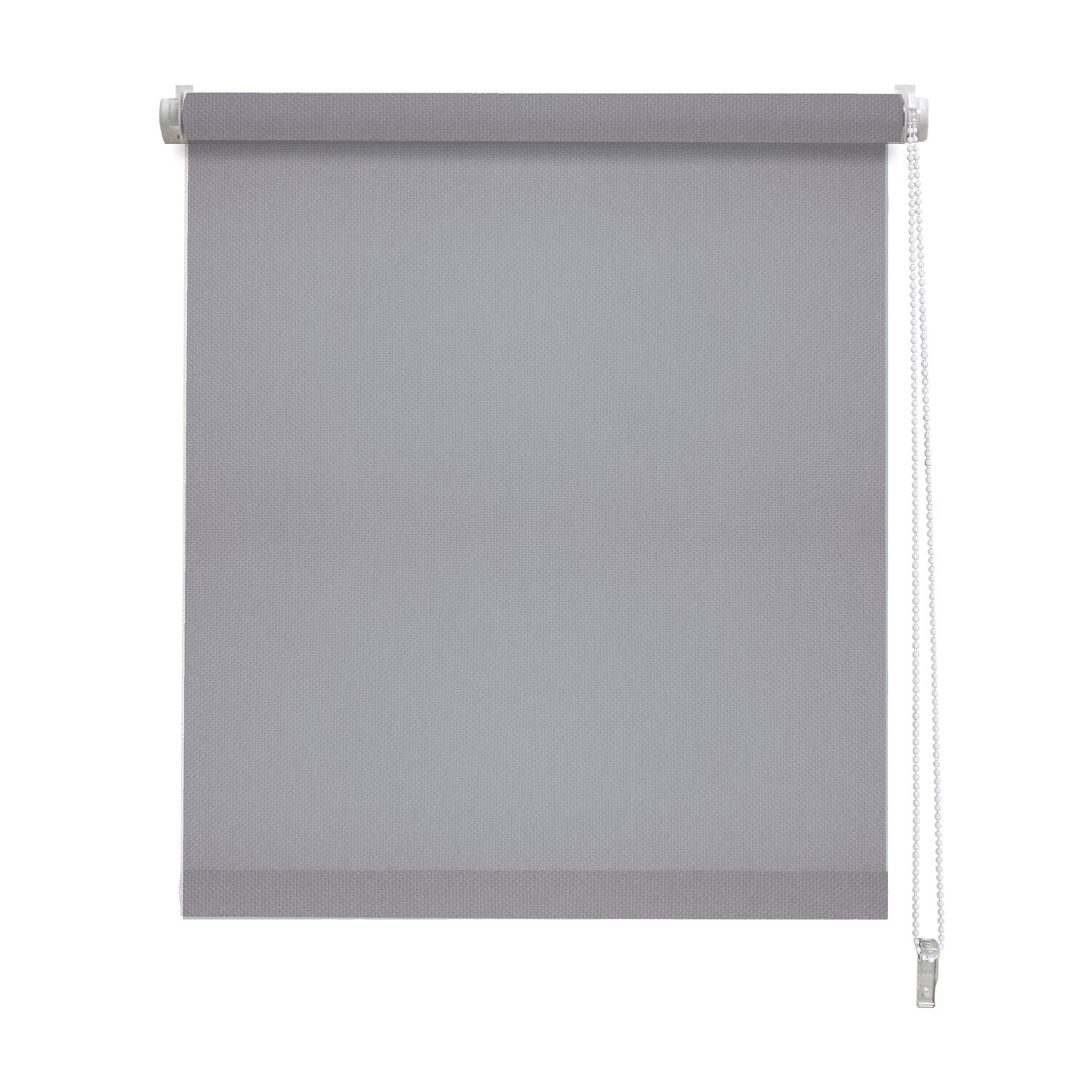 Store enrouleur tamisant sans perçage gris clair 60x160cm - INVENTIV