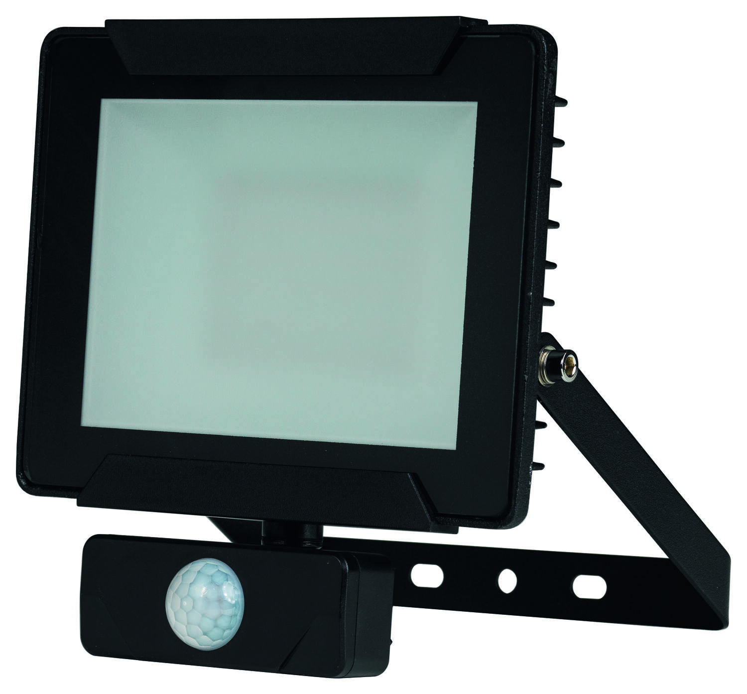 Projecteur extérieur LED détection Héra 30W 2100lm noir - INVENTIV
