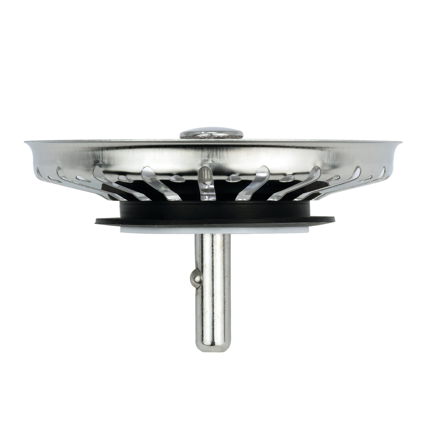 Bonde à panier pour évier 1 bac Ø90mm sans trop plein - INVENTIV