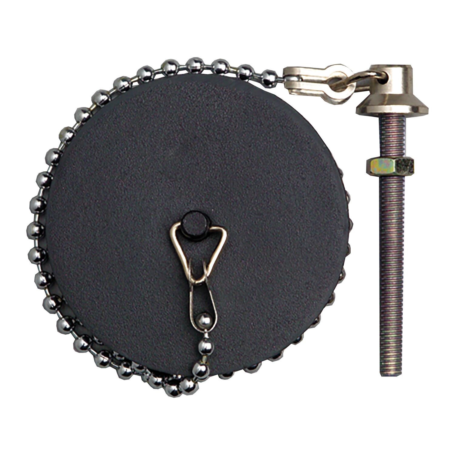 Bonde à bouchon pour évier 1 bac Ø60mm sans trop-plein - INVENTIV