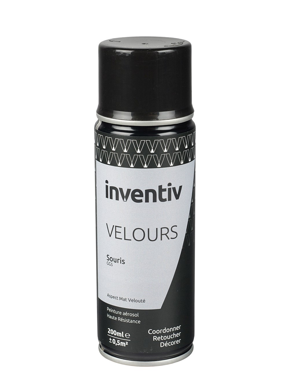 Peinture aérosol Velours 200ml Souris GG5 - INVENTIV