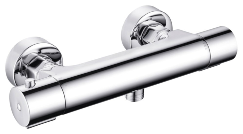 Mitigeur Thermostatique Douche Barjac 2 NF chromé - INVENTIV